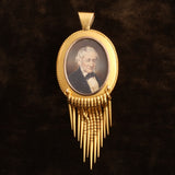 Etruscan Revival Fringe Locket