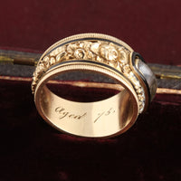 Georgian Mourning Ring for Thomas Latham