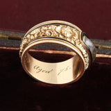 Georgian Mourning Ring for Thomas Latham