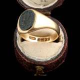 Edwardian John Milne Signet Ring