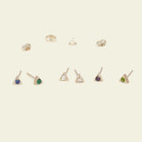 Acrostic Alphabet Studs