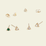 Acrostic Alphabet Studs